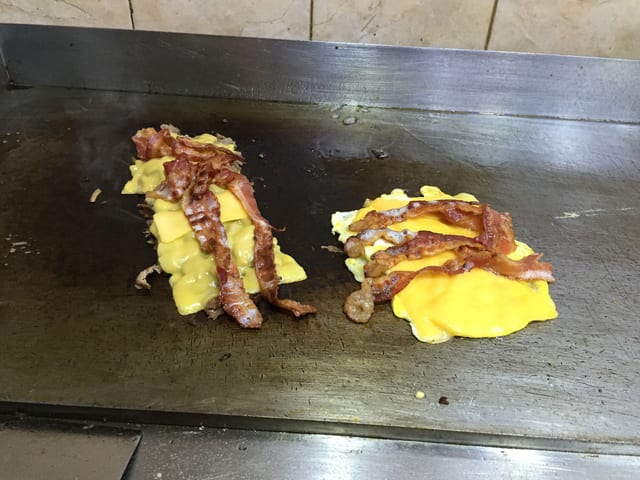 Bacon, Egg and Cheese Breakfast Sandwich.