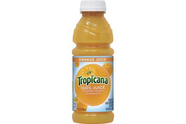 Tropicana Juice Bottle.