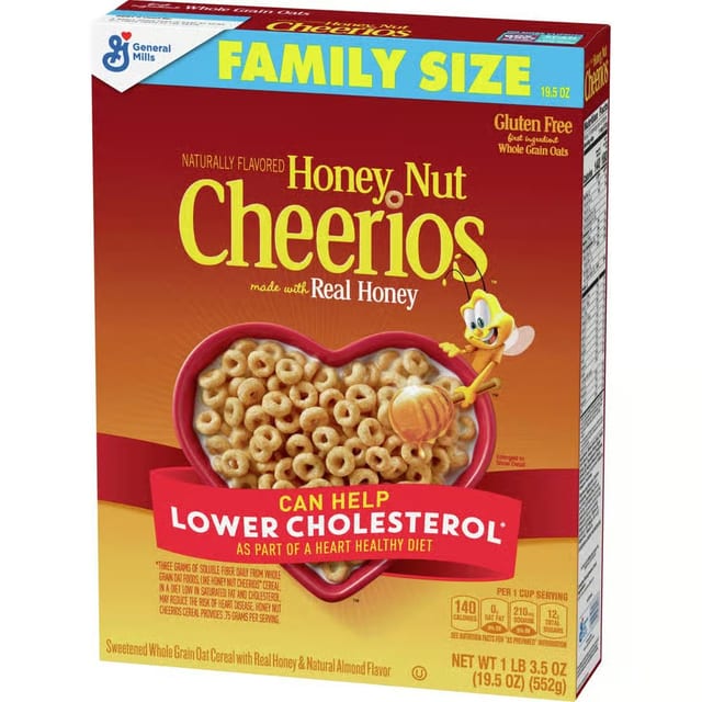 Honey Nut Cheerios.
