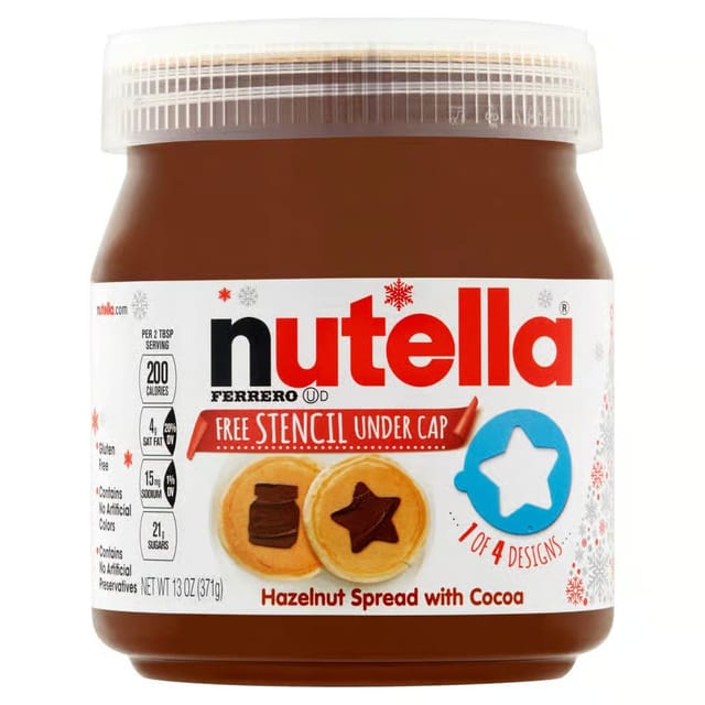 Nutella Hazelnut Spread.
