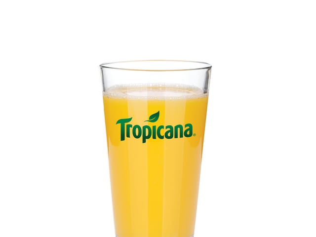 Tropicana Juice 32 oz. Plastic Bottle.
